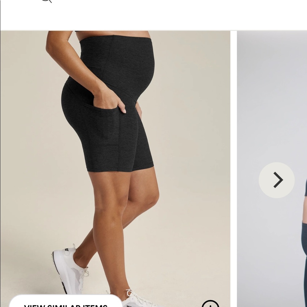 GUC Beyond Yoga Maternity Biker Shorts